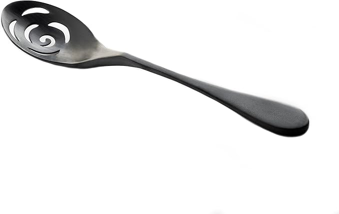 Knork Titanium Coated Stainless Steel Serving Set, Matte Black