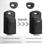 ALLCAMP 6 Piece Wine Travel Bag and Insulated Wine Carrier Tote Carrying Cooler Bag with Handle,Great Gift for Wine Lover