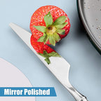 Lemeya 20-Piece Silverware Set for 4,Modern 18/10 Stainless Steel Flatware Set,Unique Rustic Cutlery Utensils Set,Spoon and Fork Set for Home, Restaurant,Wedding,Mirror Polished,Dishwasher Safe