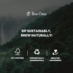 200ct Pre-folded Unbleached Cone Coffee Filters, Upgraded 30% Natural Thicker Paper for Pure Taste, Compatible with Pour-Over Coffee Makers