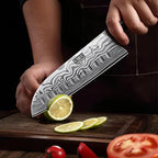 8 Pieces Knife Set with Magnetic Block, Ultra Sharp Powder Steel Knife Block Set, Professional Chef Knife Sets with Ergonomic Handle & Knife Sharpener