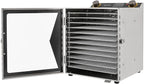 Commercial Food Dehydrator Machine, 800W Electric Dehydrator Machine with 12 Trays, Stainless Steel Dehydrater Biltong Maker for Herbs, Veggies, Fruits, Meat, Yogurt & Dog Treats