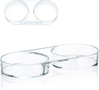 Salt and Pepper Mill Tray - Acrylic Transparent Mill Rest by urban noon - Grinders up to 2.2 inches in diameter