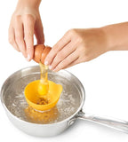 OXO Good Grips 2 Piece Silicone Egg Poaching Set, One Size, Yellow