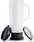 Nextmug Ultra - Temperature-Controlled, Self-Heating Travel Mug (White - 24 oz.)