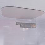 KoolMore Reserve 24 in. 1.2 cu. ft. Microwave Drawer with Electric Door Opening, 10 Power Levels, Sensor Cooking, Melt, Defrost, Bake, Roast, Broil, 1500 Watts, UL Certified in Black Stainless-Steel