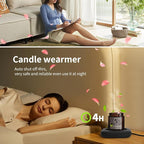 Electric Coffee Cup Warmer for Office Desk, 24W Mug Warmer Plate with Auto Switch Off, 3 Heat Settings Tea Warmer, Beverage Warmer Coffee Accessories