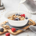 Heavy Duty Paper Bowls - 200 Pack, 12 oz, Eco-Friendly, Made of Natural Bagasse, Ideal for Hot Soup, Cereals, Milk, Salad, Dessert