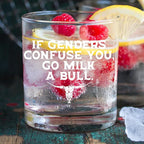 kunlisa Funny Whiskey Glasses, Sarcastic Gifts, Country Rural Humor 10 oz Drinking Rocks Glasses for Women Men Whisky Cocktail Scotch Bourbon Liquor