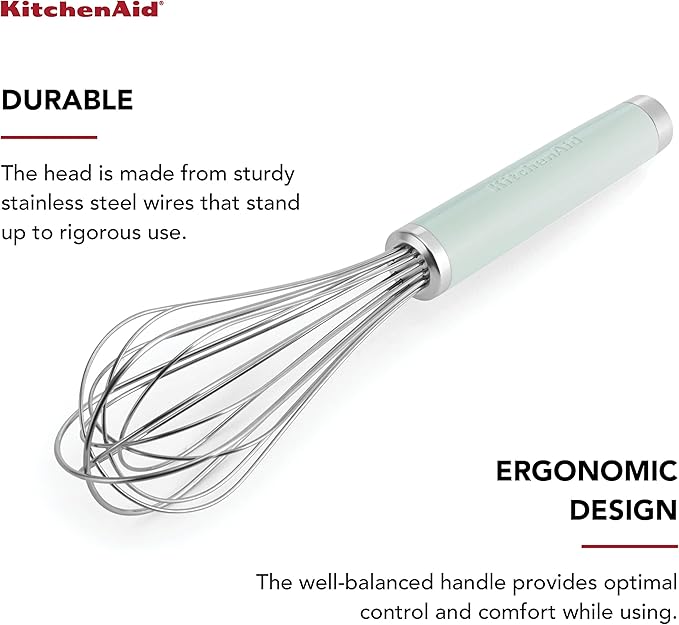 KitchenAid Classic Utility Whisk, 10.5-Inch, Pistachio