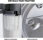 DUMOS 16-in-1 Electric Pressure Cooker 8 QT Stainless Steel Multi Cooker Electric for Pressure, Rice, Steamer, Yogurt Maker, Slow Cook, Black