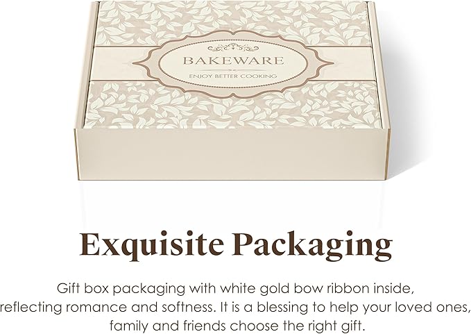 VONIKI Ceramic Baking Pans Set, 7 PCS Nonstick Bakeware Sets Baking Sheets For Oven Baking Set With Cookie Sheet, Cake Pan, Loaf Pan, Muffin Pan, Roaster Pan, Cooling Rack - Nontoxic Baking Supplies