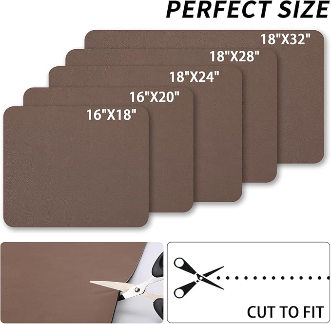 Dish Drying Mat for Kitchen Counter, Heat Resistant Drainer Mats with Non-slip Rubber Backed, Hide Stain Kitchen Super Absorbent Draining Mat, Easy to Clean Dish Rack Pad, Brown 16"x18"