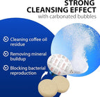 Powerful Cleaning Pods and Capsules Cleaner Kit - for Coffee Machines - Made from 100% Plant-Based 1st Grade Formula - Includes 6 Cleaning Capsules Only Compatible with Pack of 2