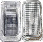 Mistari Deep Foil Pans 21x13 Aluminum Pans Large Disposable Food Containers Extra Heavy Duty Chafing Trays for Baking, Cooking, Heating, Storing, Prepping Food Silver, No Lids (30)