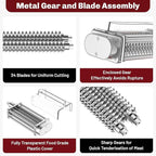 Meat Tenderizer for Kitchenaid Mixer, For Kitchen Aid Meat Tenderizer Attachment for Kitchenaid Stand Mixer, Fully Transparent Food Grade Plastic Cover by Hozodo