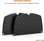 Stanbroil Cast Iron Grill Griddle for Weber Q300 Q320 Q3000 Q3100 Q3200 Series Gas Grills, Replacement Part for Weber 6506