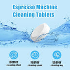 DERDUFT Coffee Machine Cleaner Descaler Tablets 24 Pack, Coffee Maker Cleane, for Espresso Machine Cleaning Tabs, Descaling Solution for Coffee Pot Maker