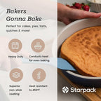 Starpack 'Bakers Gonna Bake' High Performance Nonstick Round Cake & Pie Pans set of 2