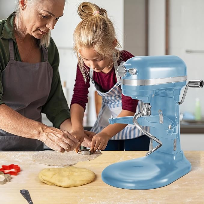 Stainless Steel Dough Hook Replacement for KitchenAid 7 QT Bowl-lift Stand Mixers, Stainless Steel Spiral Dough Hook Attachment for Kitchen aid attachment parts, Dishwasher Safe