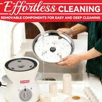 3 Tier Mini Chocolate Fountain Machine, Easy to Use & Clean, Great for Parties, Events & Weddings, 22 Oz Capacity, White