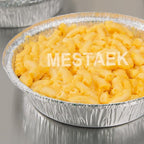 9" Aluminum Foil Pans with Clear Lids 50 Pack,Heavy Duty Disposable Containers for Roasting,Storing,Baking,Cooking, Deep Dish Pie Pans, Recyclable