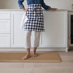 GelPro NewLife Designer Comfort Ergo-Foam Anti-Fatigue Kitchen Floor Mat, 20" x 72", Grasscloth Khaki