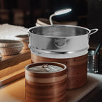 STOBAZA 22cm/8.6in Stainless Steel Steamer Basket for Food Steamer Basket Insert Steam Rack Trivet, Steamer Grid Compatible with InstantPot Pressure Cooker Kitchen Cookware