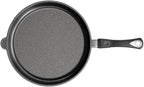 AMT Gastroguss The World´S [.] Frying pan Induction, Diameter 32 cm, Height 5 cm, cast Aluminium (Aluminium), Lotan® Non-Stick Coating for Fat-Free-Frying, AMZN-I-532-US