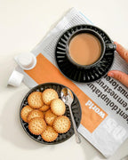 Hasense 4 Oz Espresso Cups with Saucers Set of 4, Ribbed Cappuccino Cups Ceramic for Coffee,Espresso,Double shot,Latte and Macchiato, Demitasse Cups Set Aesthetic Gift, Black