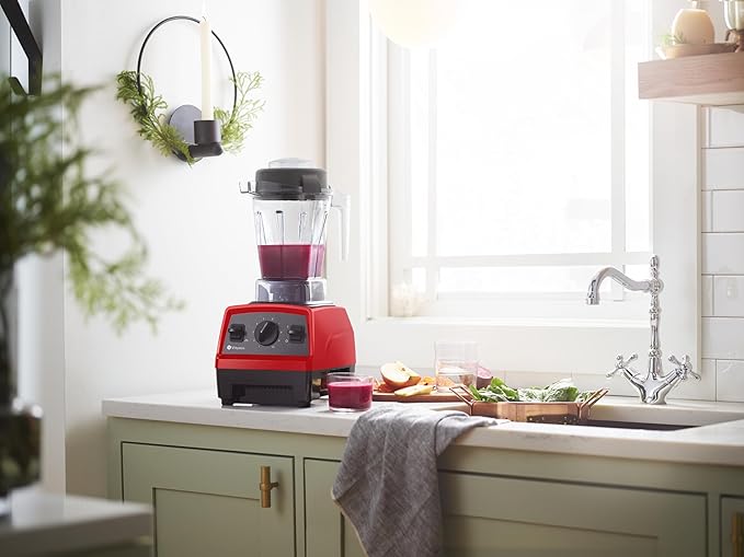 Vitamix Explorian Series E310 Blender, Professional-Grade, 48 oz. Container, Red