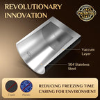 Clear Ice Cube Maker, 2.5" Stainless Steel Crystal Clear Ice Ball Maker, Non-BPA Silicone Ice Cube Molds for Whiskey Easy Release Ice Maker, Bourbon Gifts for Men (Black, 4 PACK)