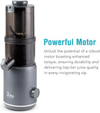 Shine Multi-Batch Compact Cold Press Juicer SMB-1, Hands-Free, Hopper Continuous Feed, Portable