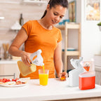 12 Pcs 64 oz Measure Container Tip and Pour Measuring Containers Plastic Measuring Bottle, up to 4oz Measure Capacity