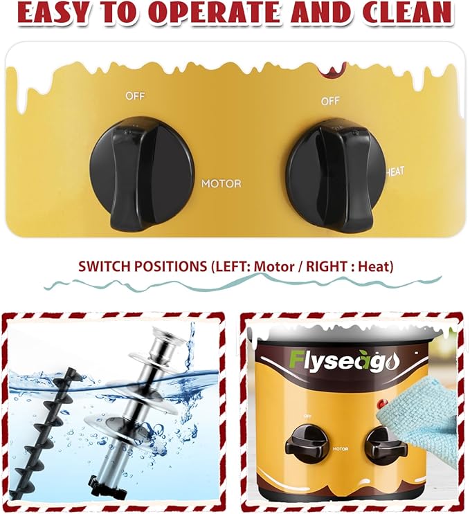 Chocolate Fountain Machine 4 Tiers Cheese Fountain Perfect for Nacho Cheese, Chocolate Sauce, Wedding, Party