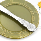 Royal 24-piece Mirror Silver Silverware Dinnerware, 18/10 Stainless Steel Luxury Flatware Service For 6 Include Knives/Forks/Spoons/Teaspoons, Dishwasher Safe