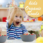 Wheat Straw Bowl Sets,6 PCS Unbreakable Cereal Bowl 50 OZ,Microwave and Dishwasher Safe Bowls,Super Big Bowl Sets BPA Free Bowl for Serving Cereal,Oatmeal and Salad (Pure Gray)