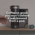 BRUVI The Bundle | Single-Serve Coffee System | Includes 20 Coffee and Espresso B-Pods Coffee Brewer