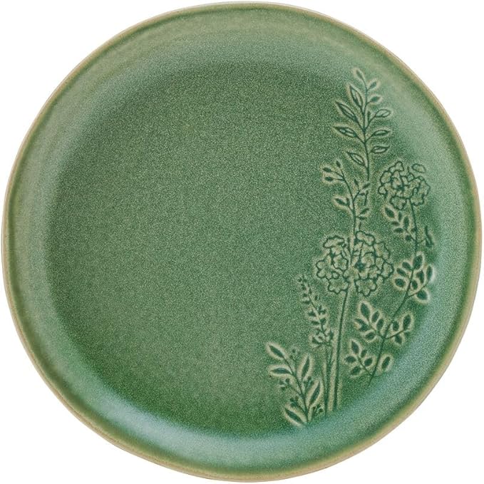Pfaltzgraff Carrie 12 Piece Dinnerware Set, Service for 4, Green