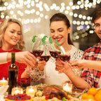 30 Pcs Christmas Drink Stirrers Xmas Stir Stick Holiday Coffee Swizzle Stick Reusable Plastic Hot Cocoa Bar Chocolate Decoration Cocktail Mixer(Whimsical Tree,Fresh Color)