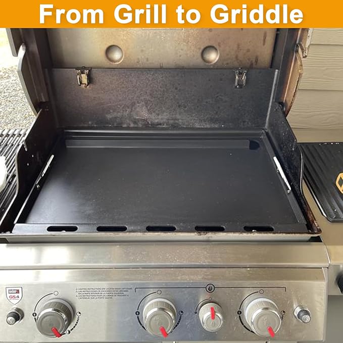 6788 Griddle Insert for Weber Genesis II 300 Series Gas Grill Non-Stick Full Size Cooking Plate Replacement Part for Weber GS4 Genesis II E310 E315 E325 E330 E335 S310 S335 Genesis II LX 340