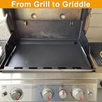 6788 Griddle Insert for Weber Genesis II 300 Series Gas Grill Non-Stick Full Size Cooking Plate Replacement Part for Weber GS4 Genesis II E310 E315 E325 E330 E335 S310 S335 Genesis II LX 340