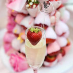 Personalized Dog Drink Stirrers, Custom Wedding Pet Illustration Acrylic Sticks for Wedding Cocktails, Unique Party Favors & Reception Decor Style 1