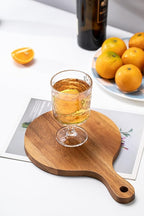 KX-WARE Iceberg Acrylic All-Purpose Wine Glasses, 12-ounce Plastic Stem Wine Glasses, set of 8 Clear