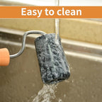 Tianman Rolling Pin Pizza Roller, Marble Roller Non-Stick T-Type, For Cake Baking Tortilla Fudge Pizza Cookies and Other Kitchen Baking Cooking (Type 3 Black).