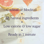 SAYSO Skinny Spicy Margarita, Skinny Hibiscus Cosmo & Skinny Cardamom Paloma Cocktail Tea Bags - - Instant Cocktail or Mocktail Mixers - No Hot Water - Home Bar - Organic Ingredients, 3-Pack