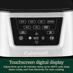 Cuisinart 6 Qt Basket Air Fryer, Black & Silver, AIR-180