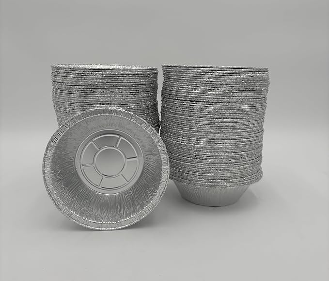 Heavy Duty Disposable Aluminum Foil Pan - Durable Tin Pan for Grilling, Cooking, Heating, Food Storage Oven Safe, Freezer Safe, Gas & Electric Stovetop Compatible