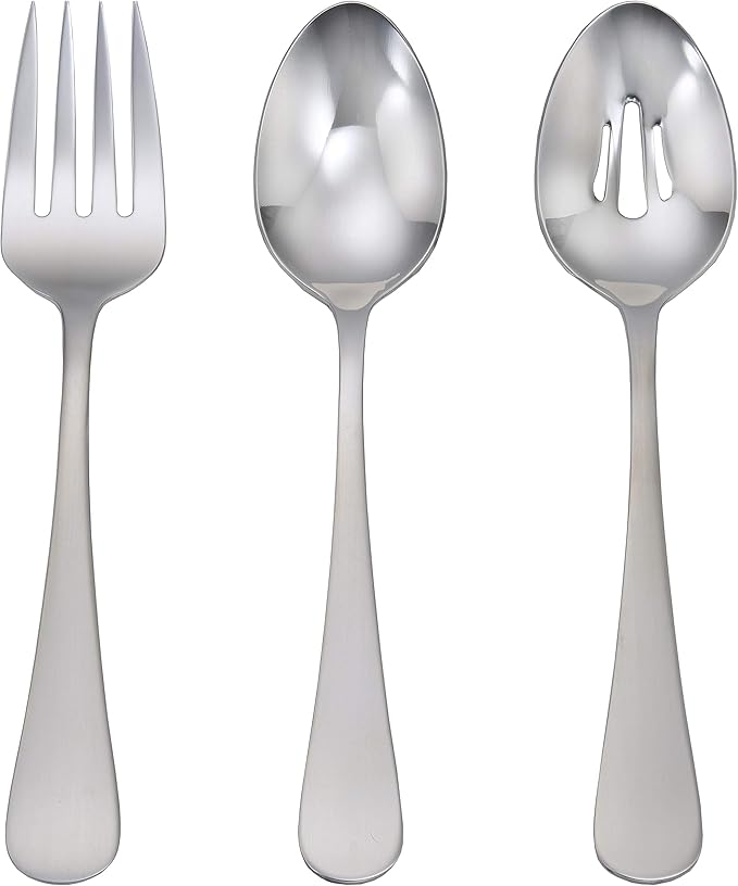 Liberty Tabletop Annapolis 63 Piece Flatware Set Service for 12 Includes 3pc Service Set MADE IN USA