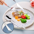 Lemeya 20-Piece Silverware Set for 4,Modern 18/10 Stainless Steel Flatware Set,Unique Rustic Cutlery Utensils Set,Spoon and Fork Set for Home, Restaurant,Wedding,Mirror Polished,Dishwasher Safe